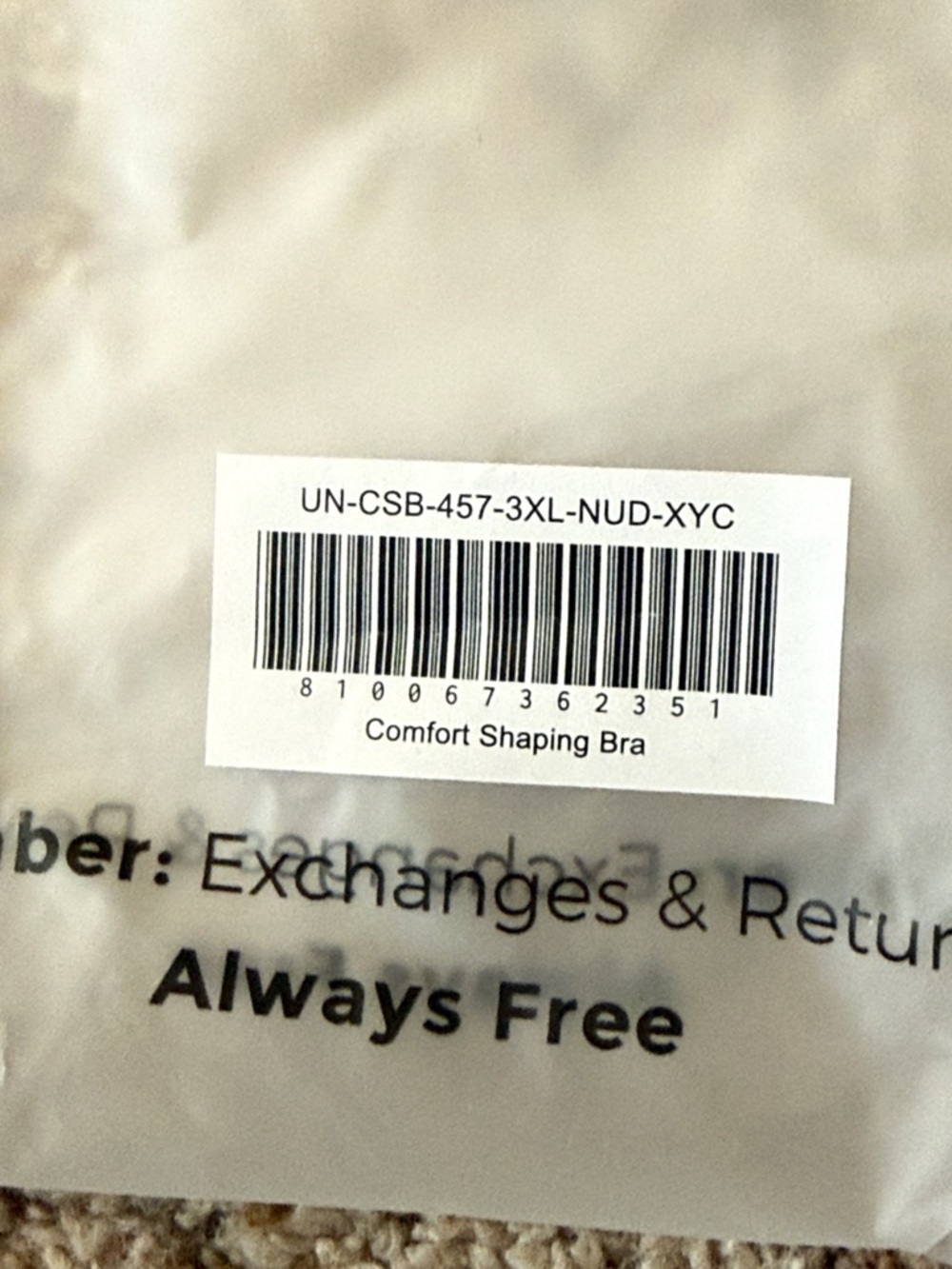 UNDEROUTFIT Comfort Shaping Bra - Picture 2 of 7